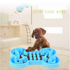 Pet Dog Slow Food Feeder Anti Choke Travel Bowl