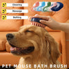 Soft Silicone Pets Hair Remover Comb Handheld Bath Shower Hair Shampoo Massage Brush For Dogs Cats Cleaning Tools Pet Products